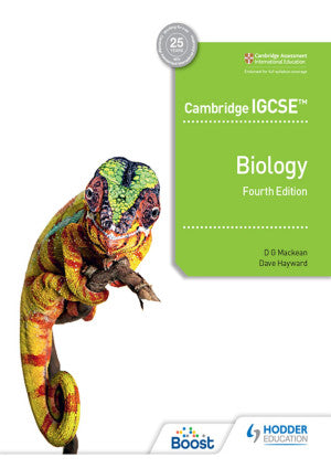 Cambridge IGCSE Biology – Fourth Edition (Mackean & Hayward)