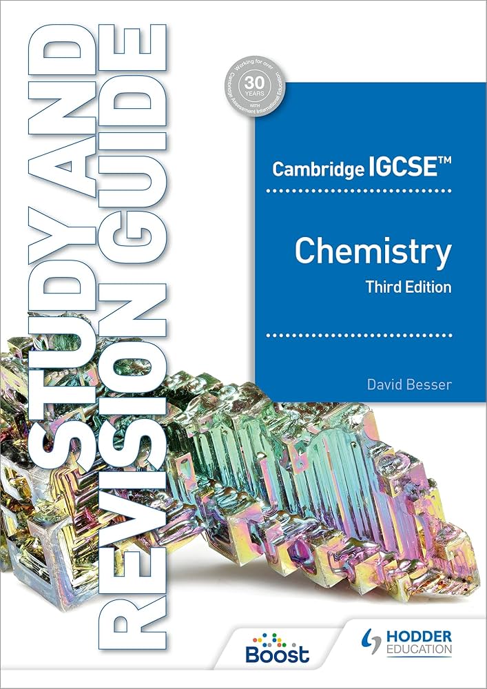 Cambridge IGCSE Chemistry Study and Revision Guide (Third Edition)