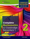 Complete Mathematics for Cambridge Secondary 1 Student Book 2 – For Cambridge Checkpoint and Beyond