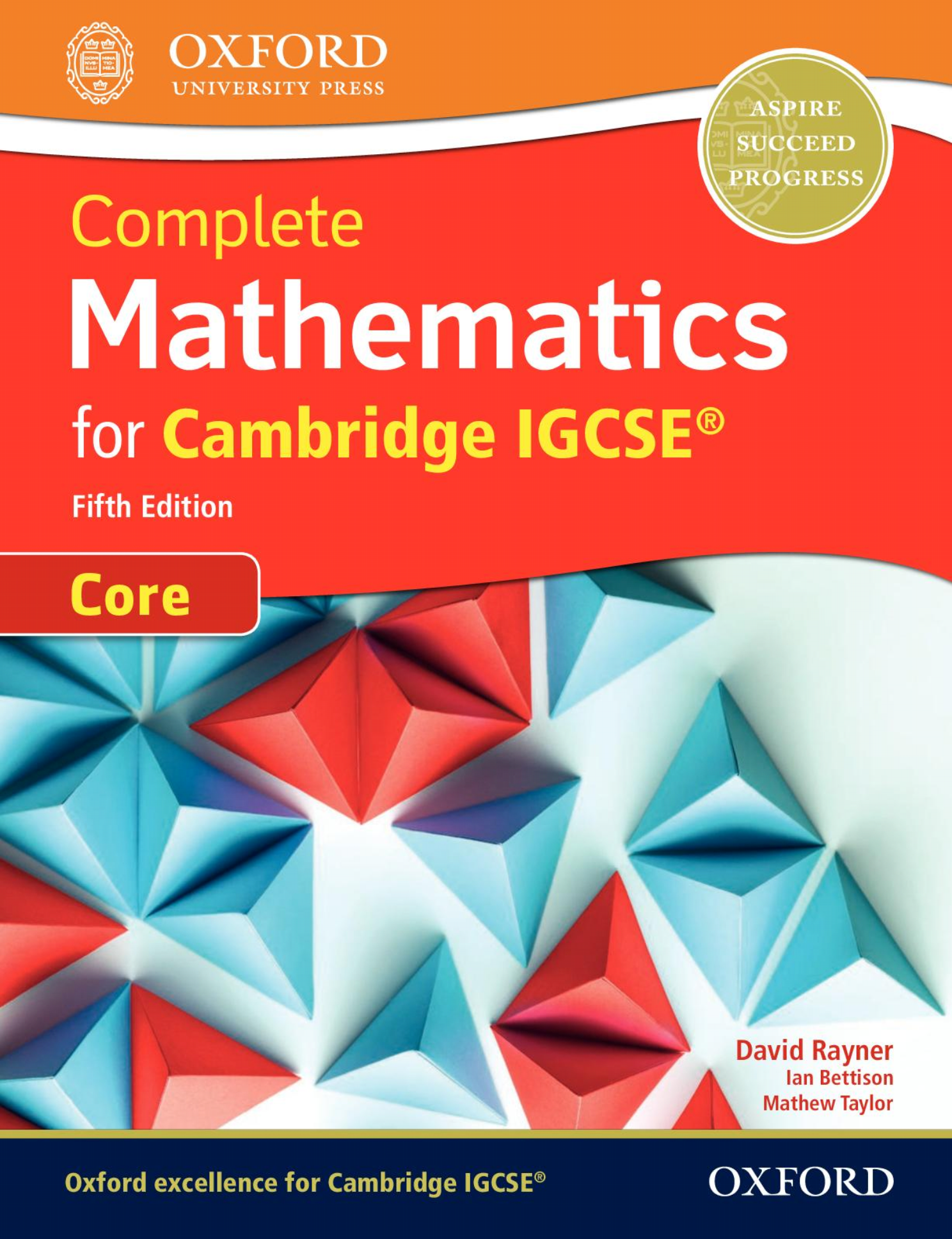 Complete Mathematics for Cambridge IGCSE Core – Fifth Edition